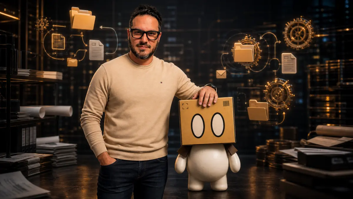 Alfredo and Boxy, founder of Box Creative Studio